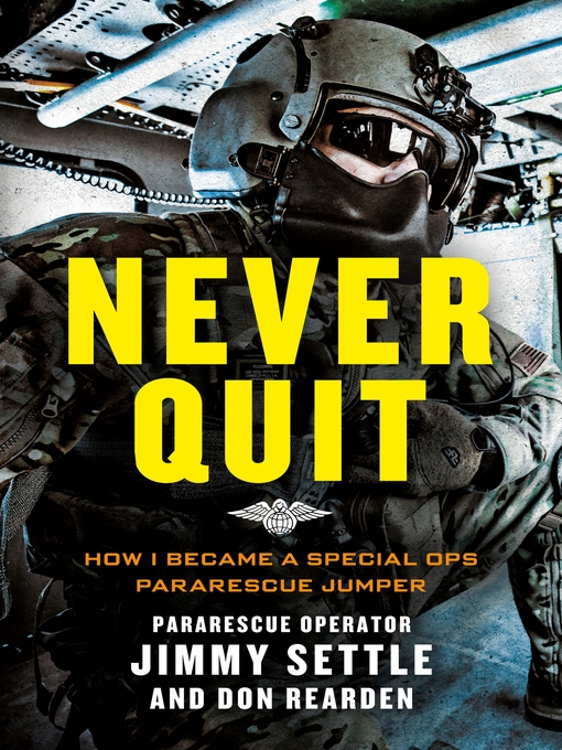 Cover image for Never Quit (Young Adult Adaptation)